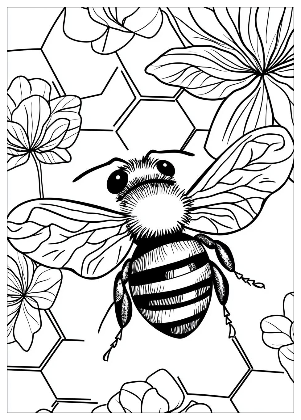 honey_bee_coloring_pages_4