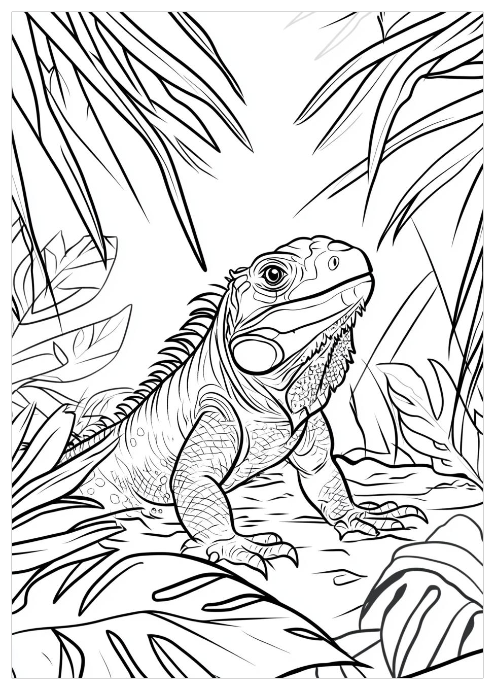 iguana_coloring_pages_4