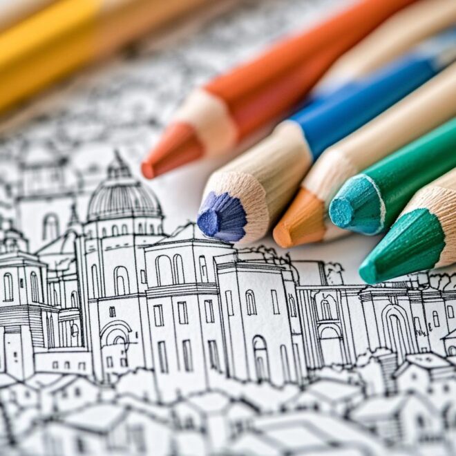 Italy Falg Coloring Pages : Color the Italian Tricolor