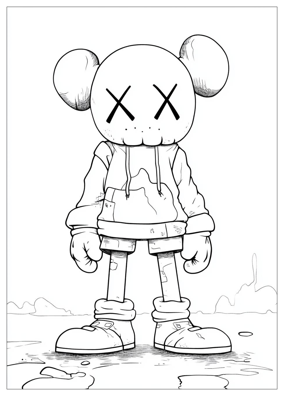 kaws_coloring_pages_12