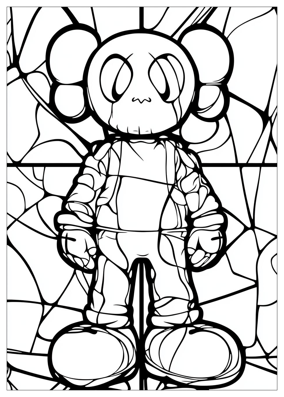 kaws_coloring_pages_19