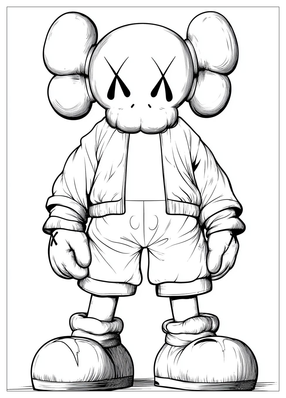 kaws_coloring_pages_21