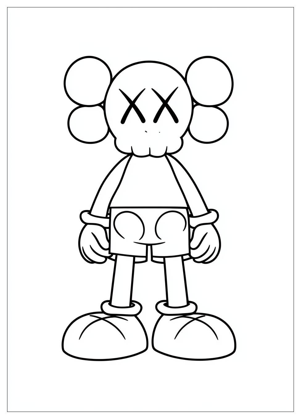 kaws_coloring_pages_5