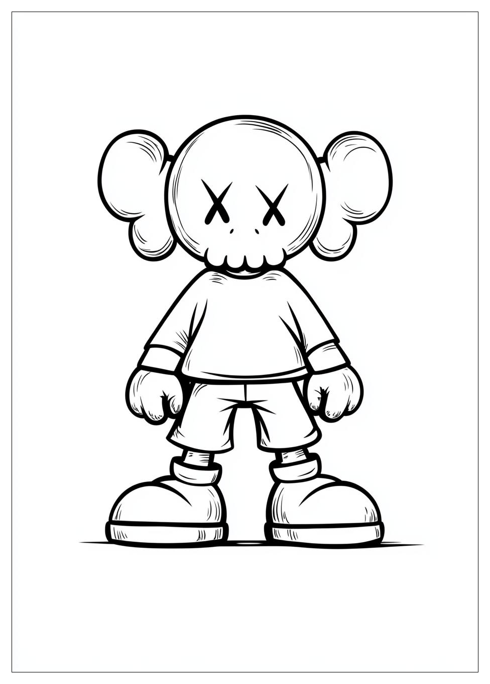 kaws_coloring_pages_6