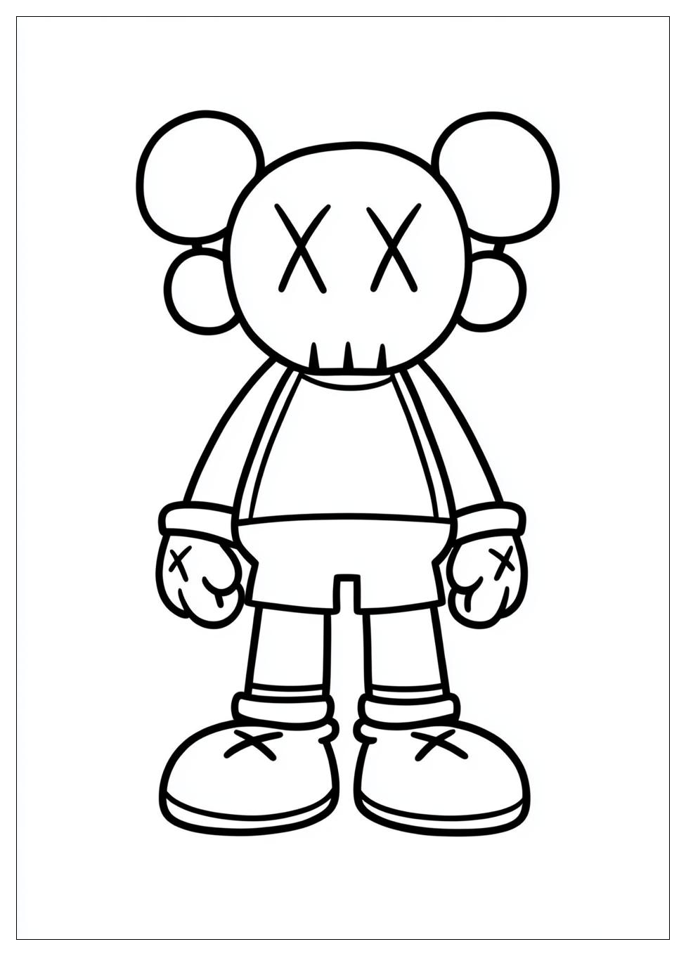 kaws_coloring_pages_9