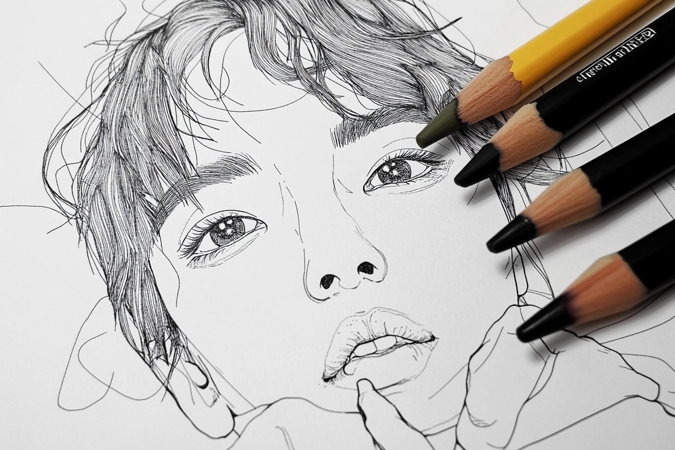 Free Printable PDF Kpop Coloring Pages