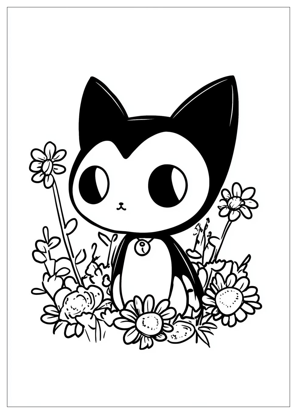 kuromi_coloring_pages_1