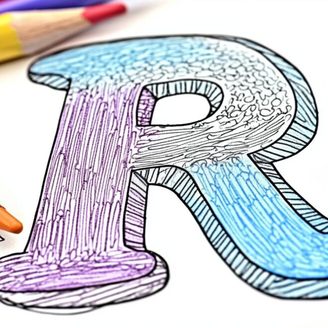 Letter “R” Coloring Pages : Fun & Educational Activities for Kids