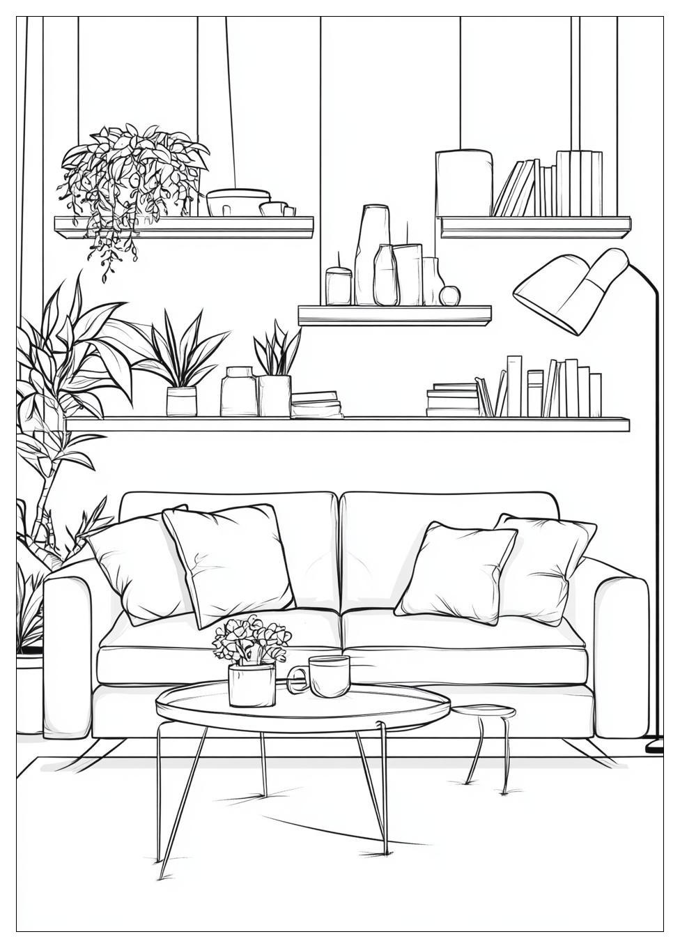 living_room_coloring_pages_1