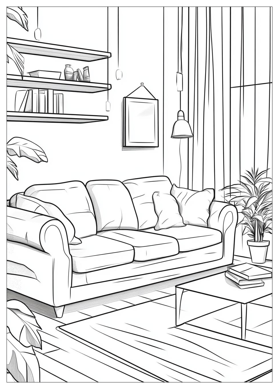 living_room_coloring_pages_11