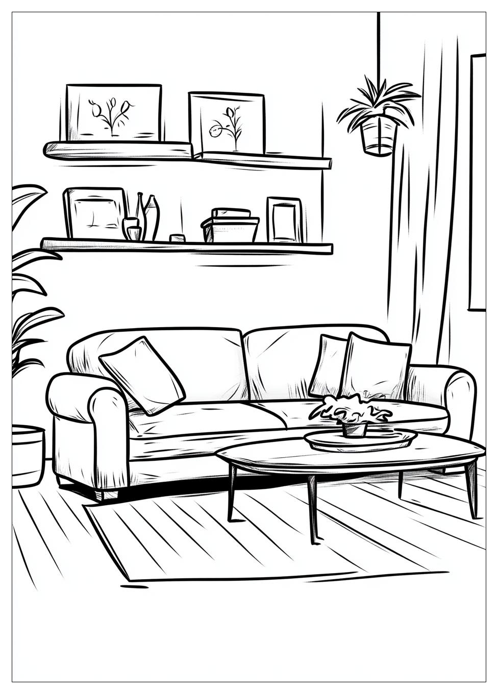 living_room_coloring_pages_2