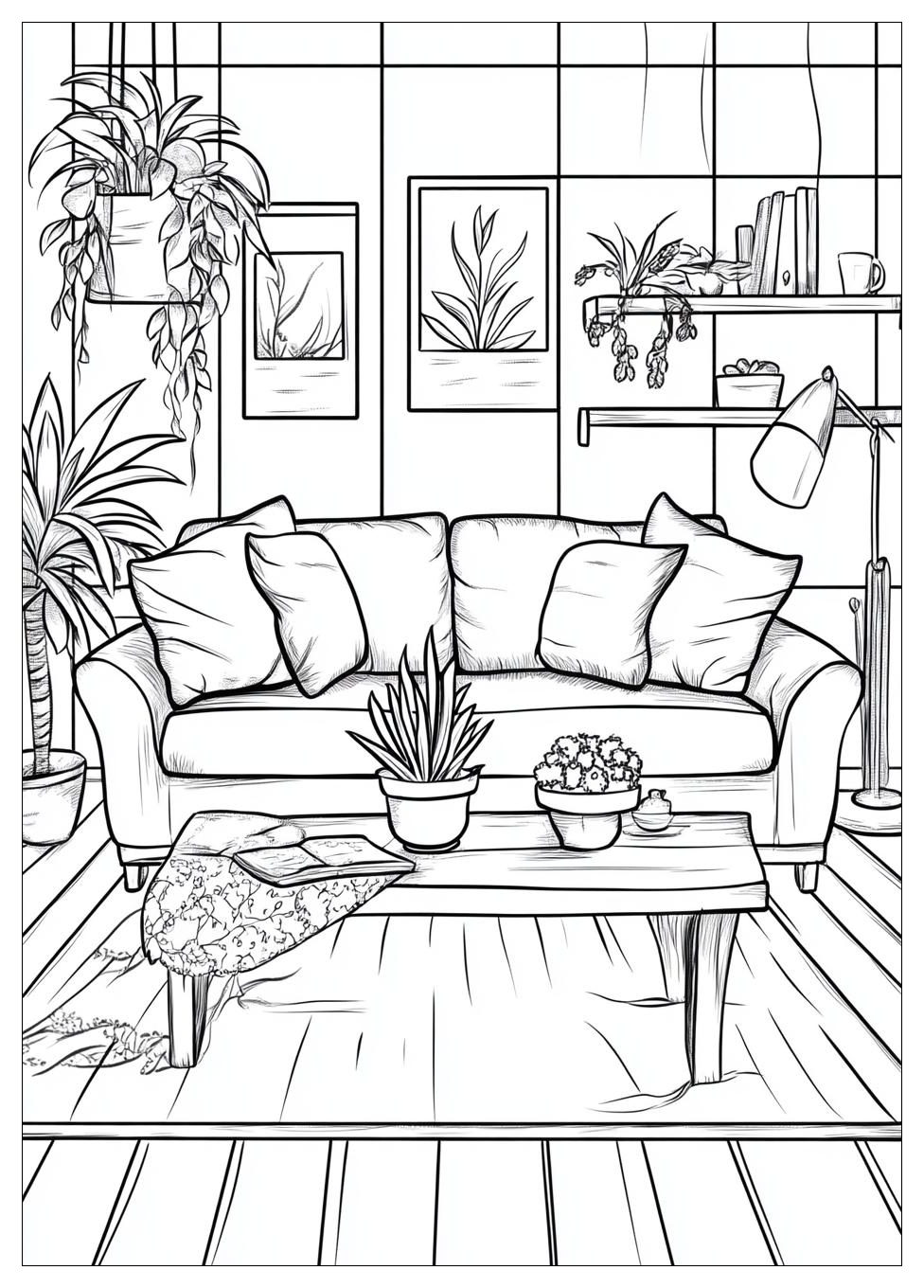 living_room_coloring_pages_9