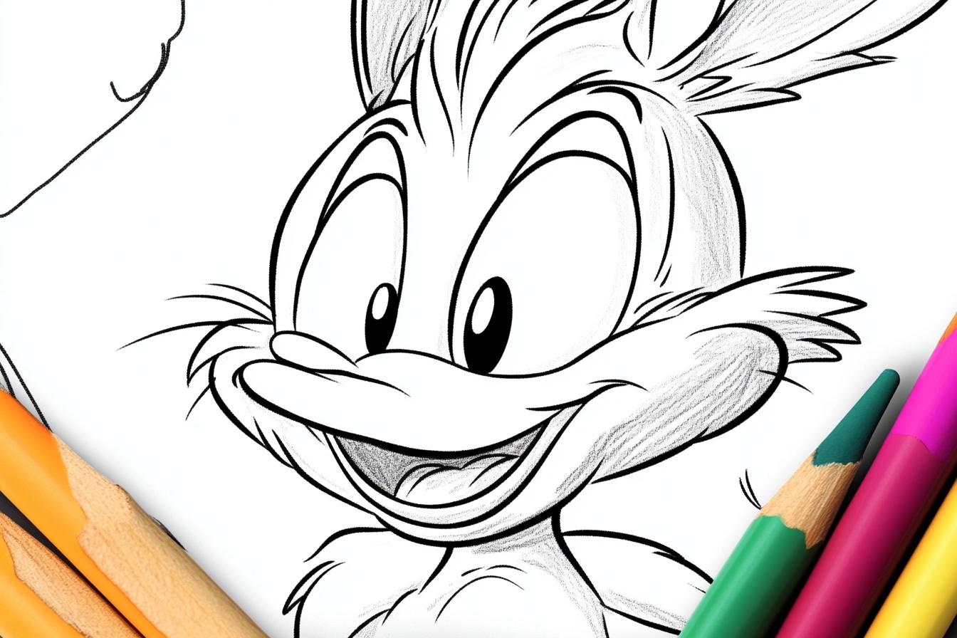 Free Printable PDF Looney Tunes Coloring Pages