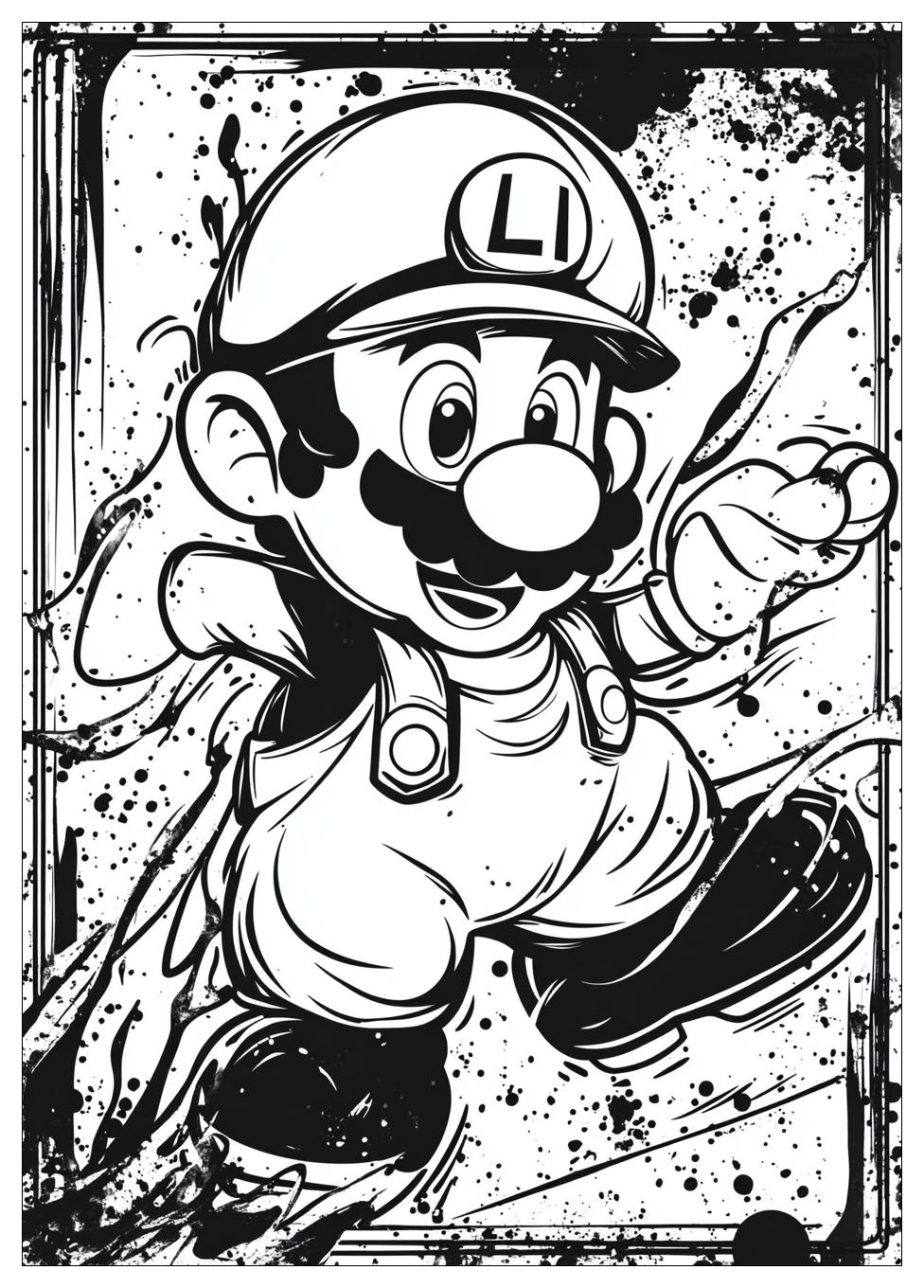 luigi_coloring_pages_7