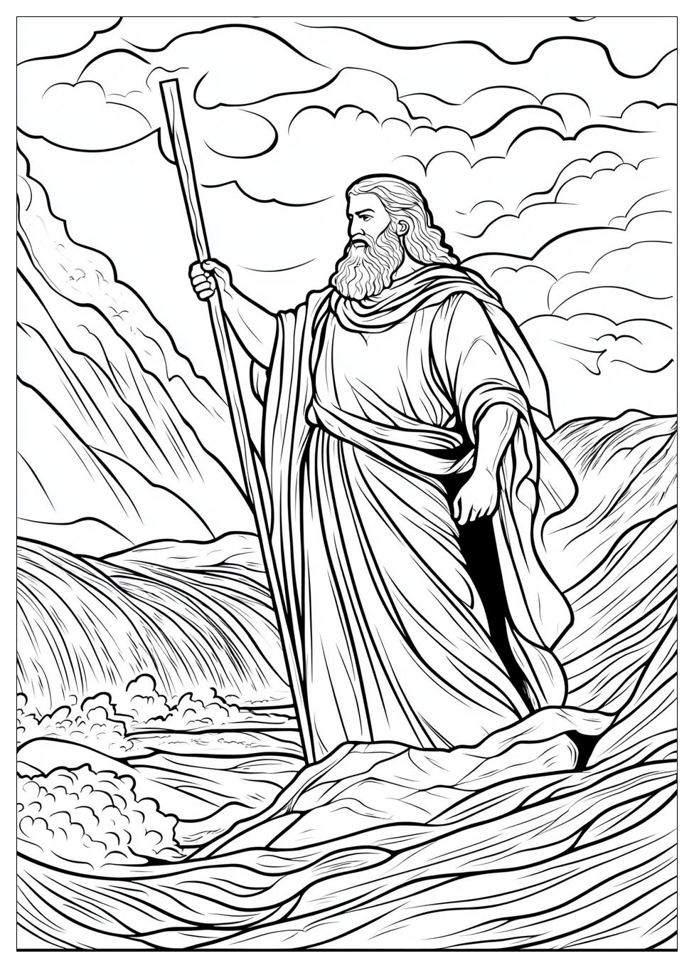 moses_and_red_sea_coloring_pages_3