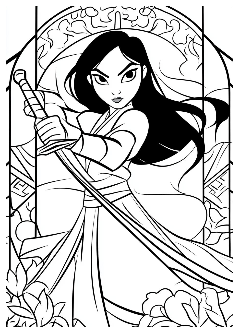 mulan_coloring_pages_2