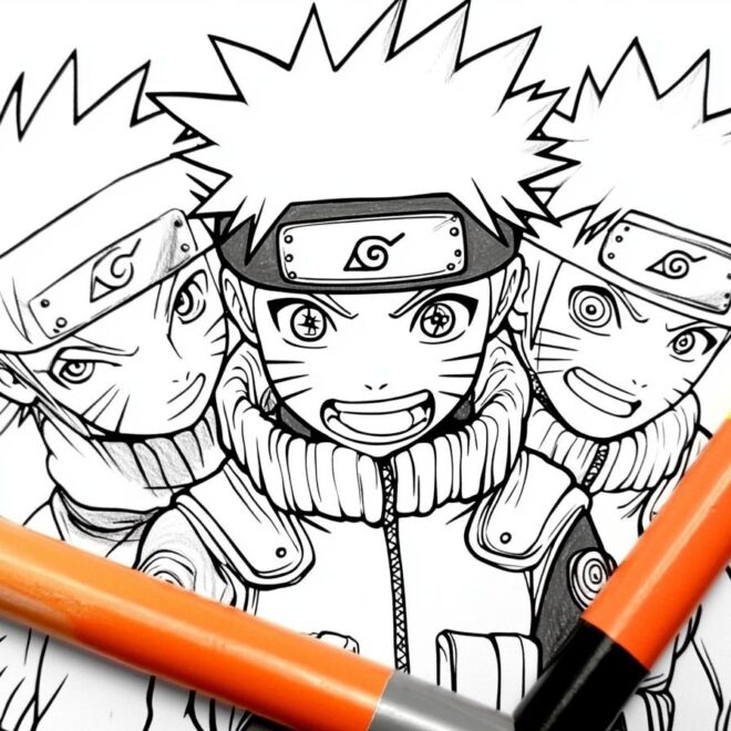 Naruto Coloring Pages : Unleash Your Inner Ninja