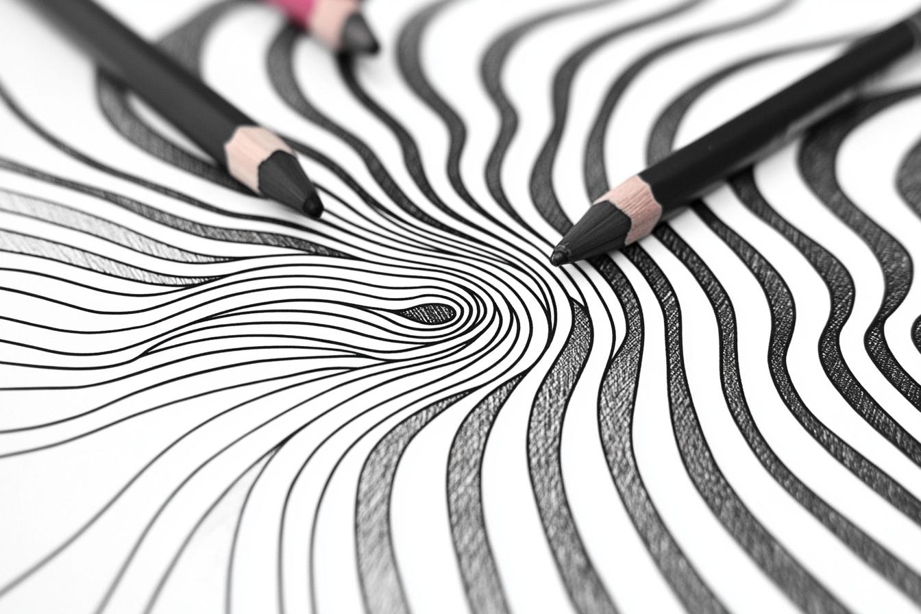 Free Printable PDF Optical Illusion Coloring Pages