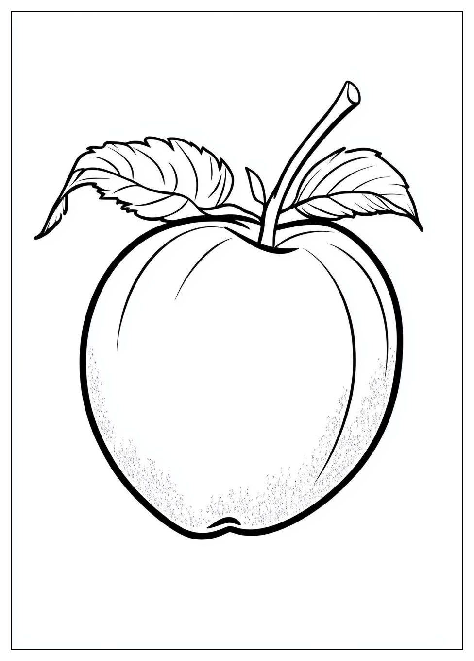 peach_coloring_pages_2