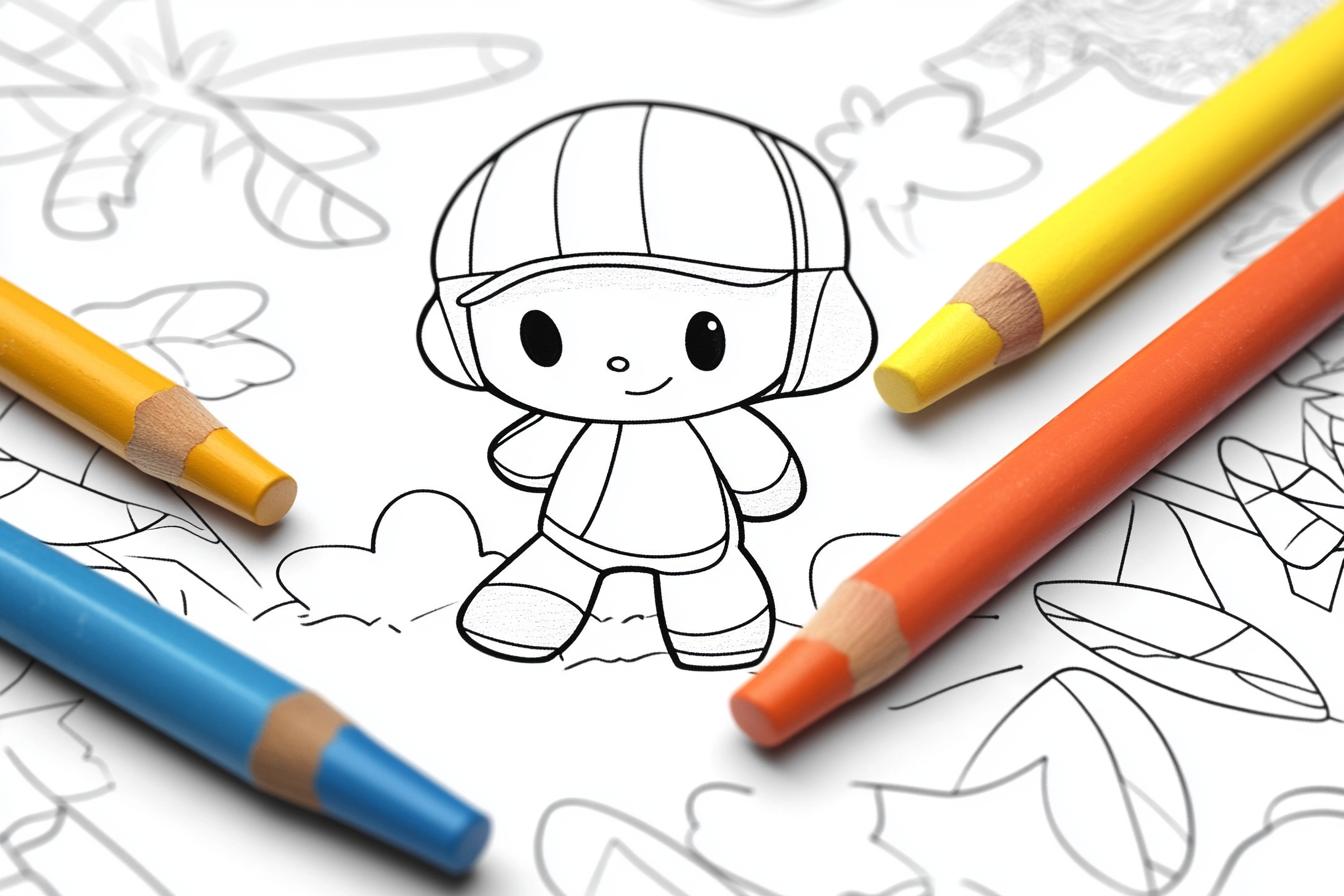 Free Printable PDF Pocoyo Coloring Pages