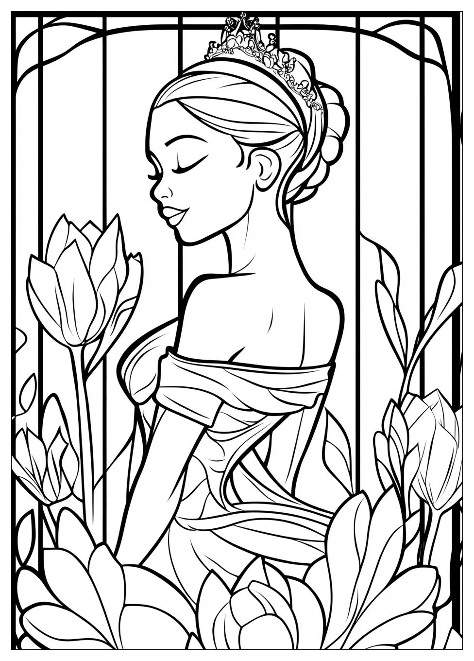 princess_and_frog_coloring_pages_23