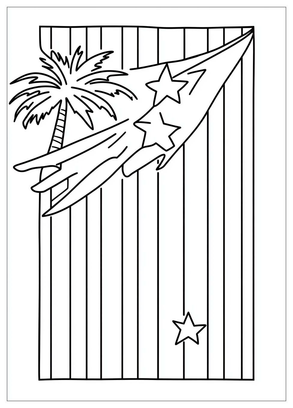 puerto_rico_flag_coloring_pages_8