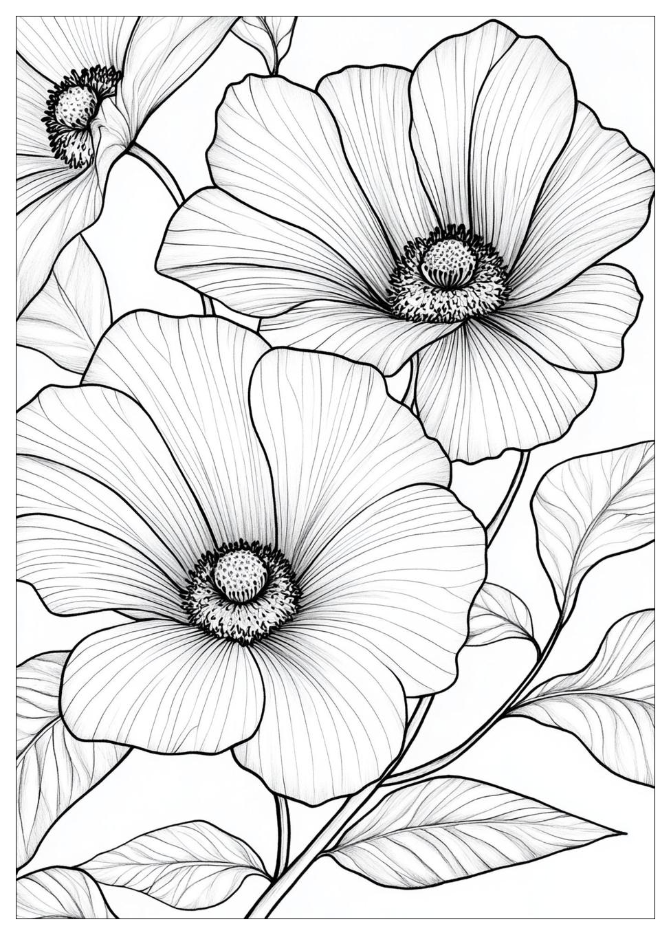 realistic_flower_coloring_pages_11