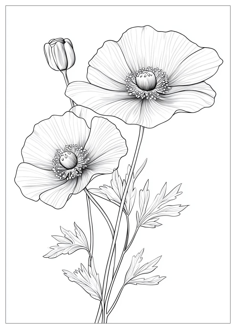 realistic_flower_coloring_pages_19