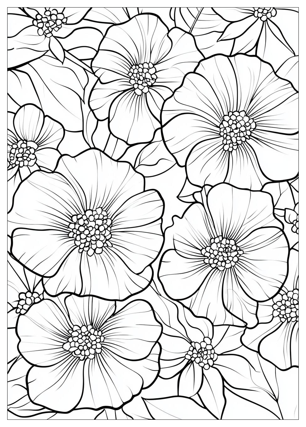 realistic_flower_coloring_pages_2