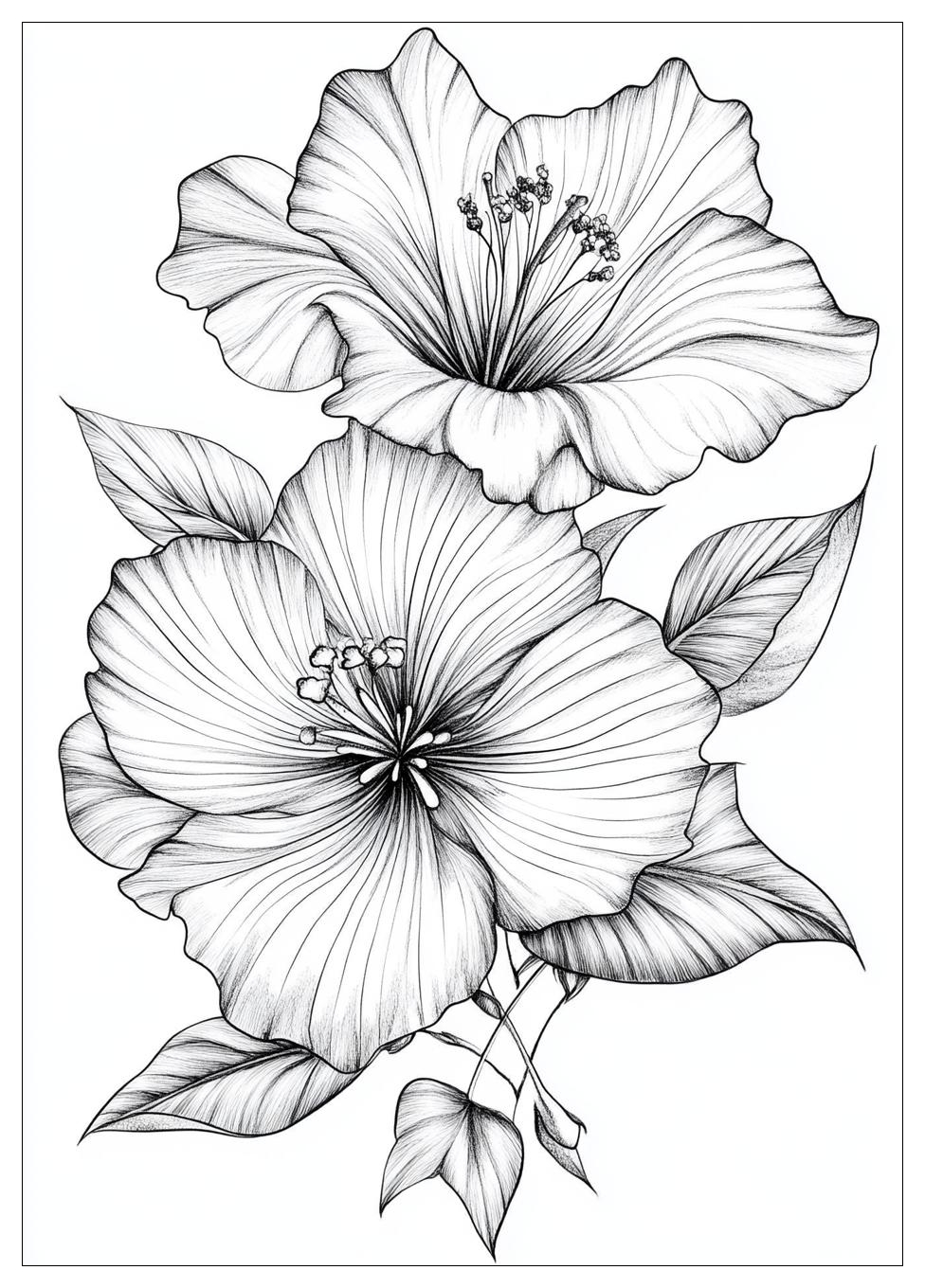 realistic_flower_coloring_pages_23