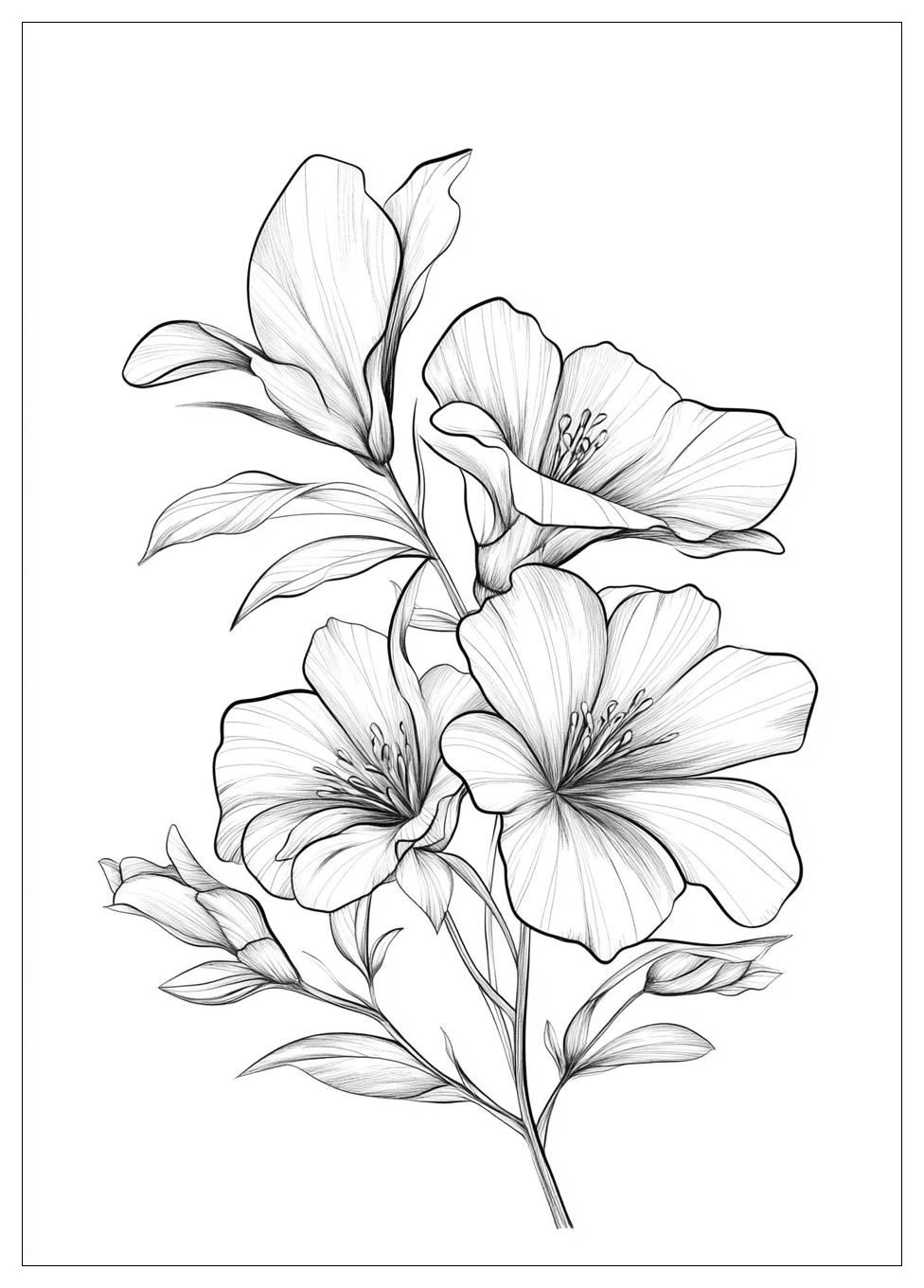 realistic_flower_coloring_pages_6