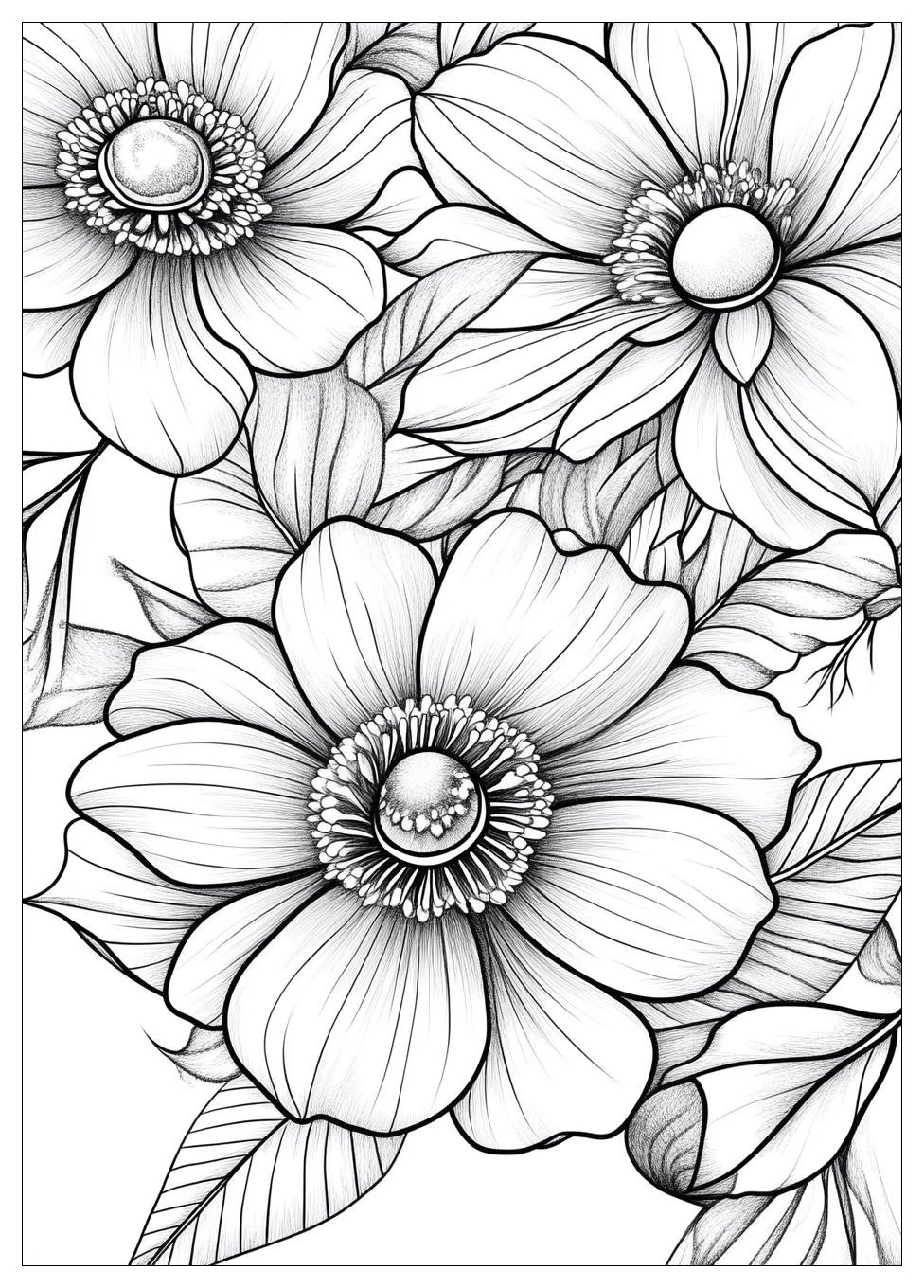 realistic_flower_coloring_pages_8