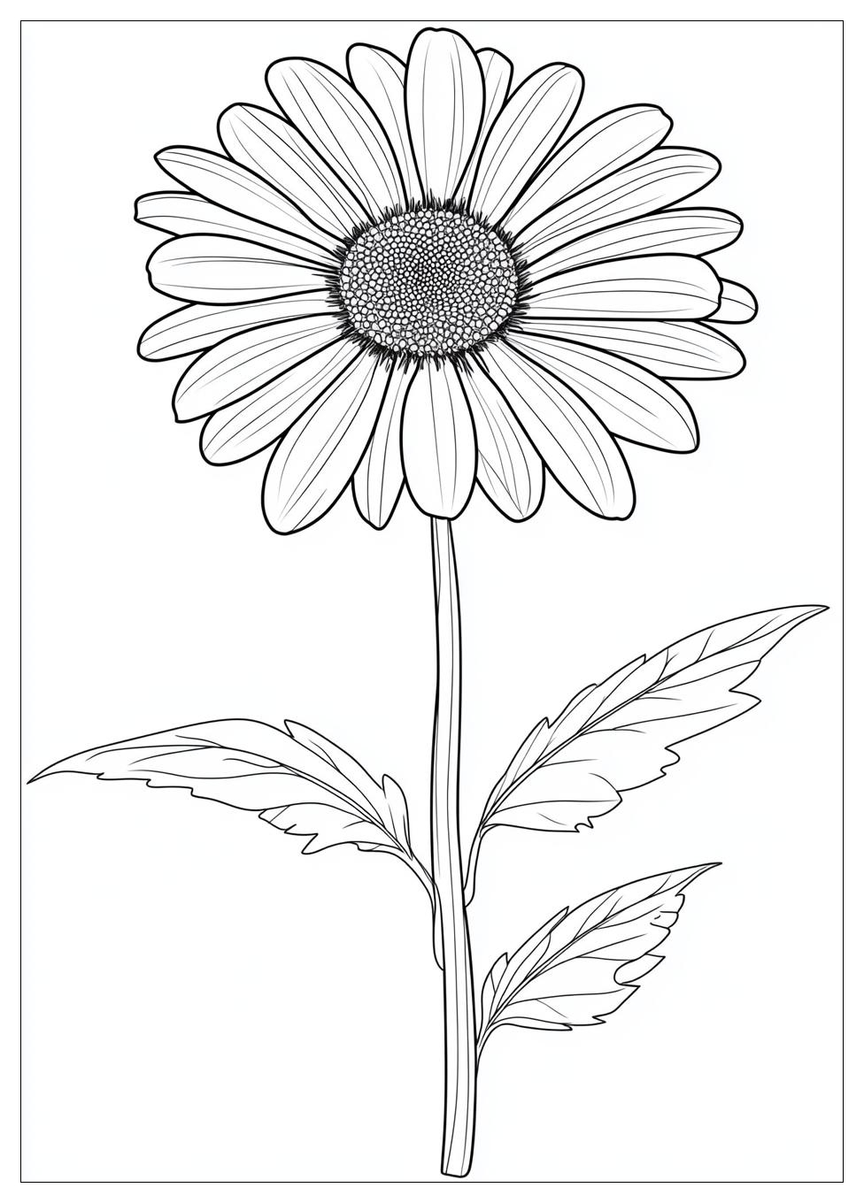 realistic_flower_coloring_pages_9