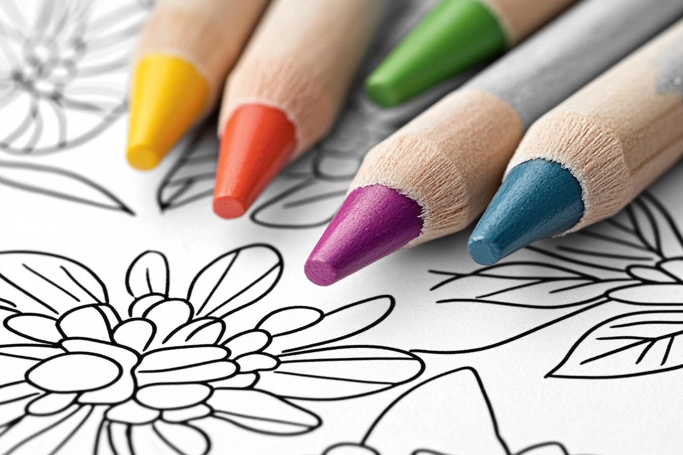 Free Printable PDF Relaxing Coloring Pages