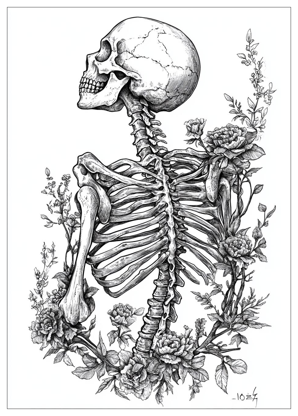 skeleton_coloring_pages_21