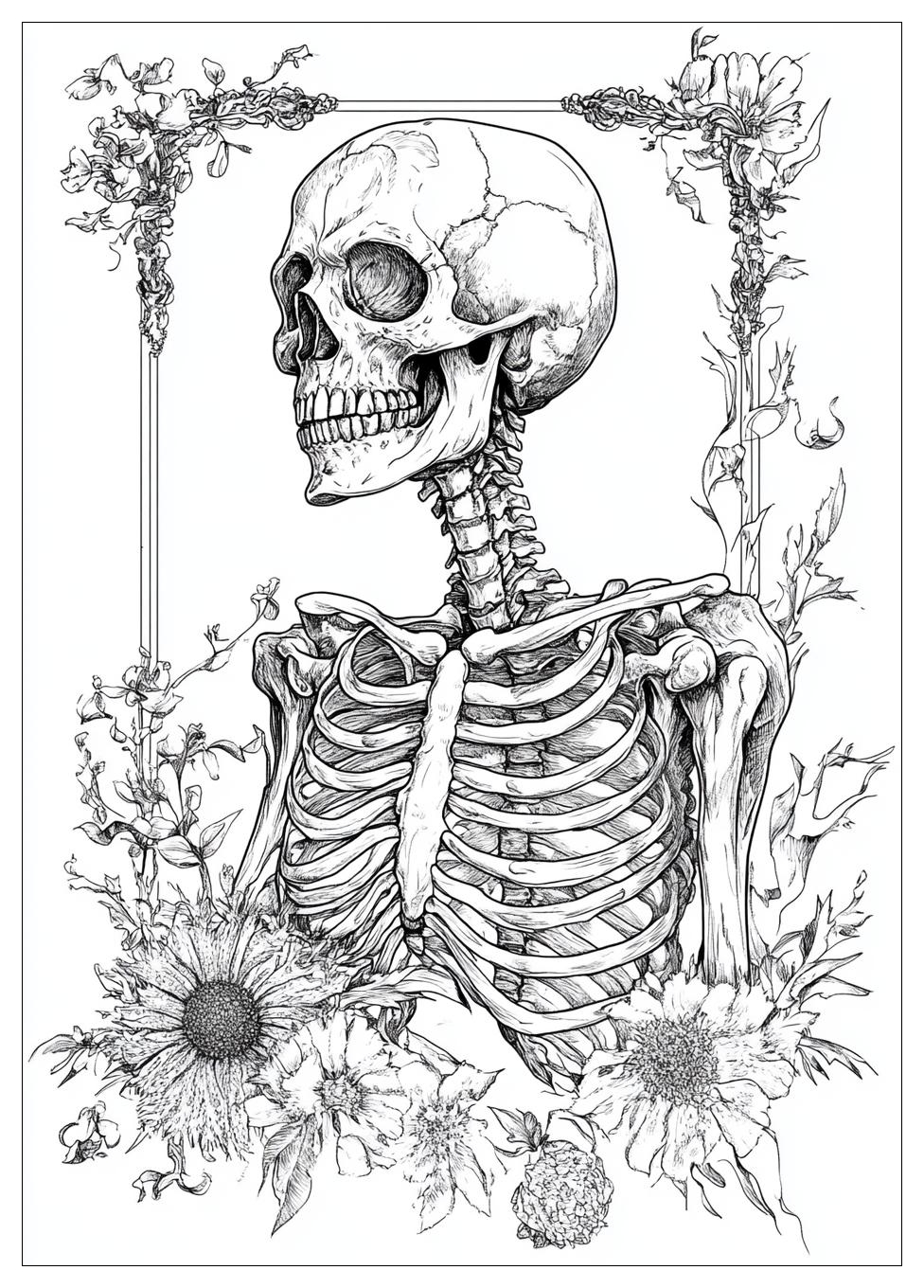 skeleton_coloring_pages_4