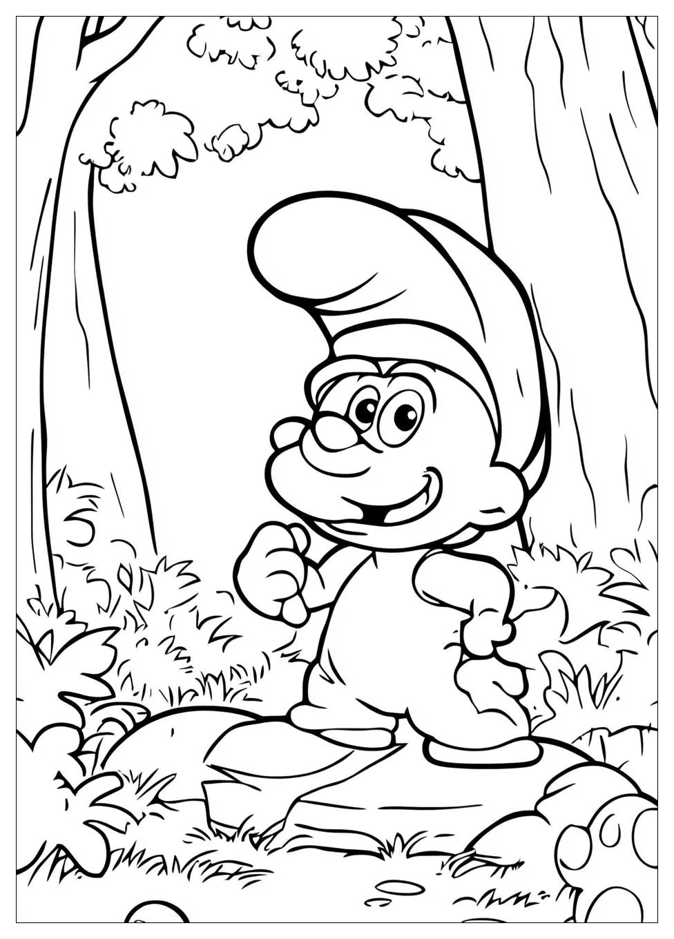 smurf_coloring_pages_1