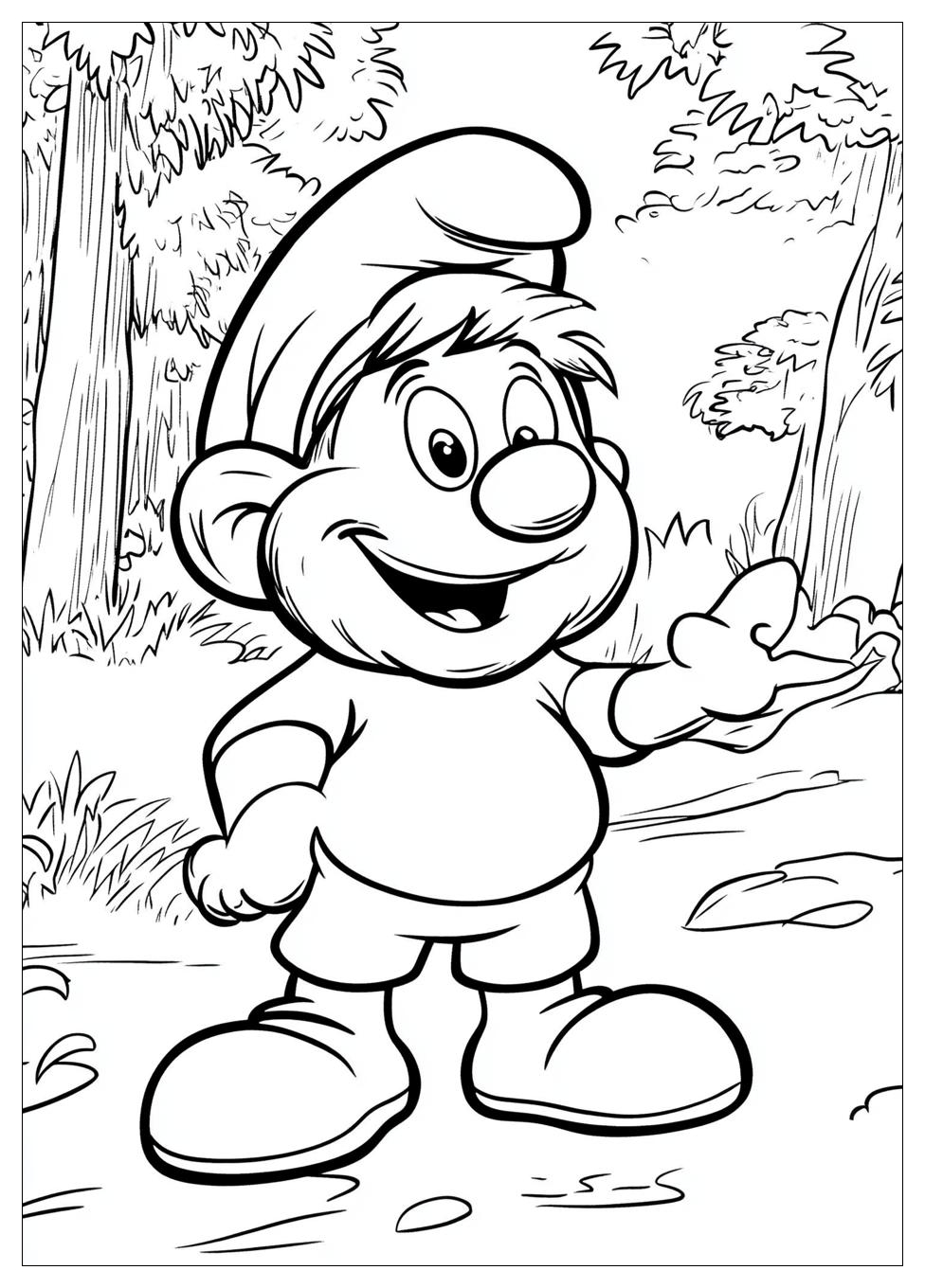 smurf_coloring_pages_2