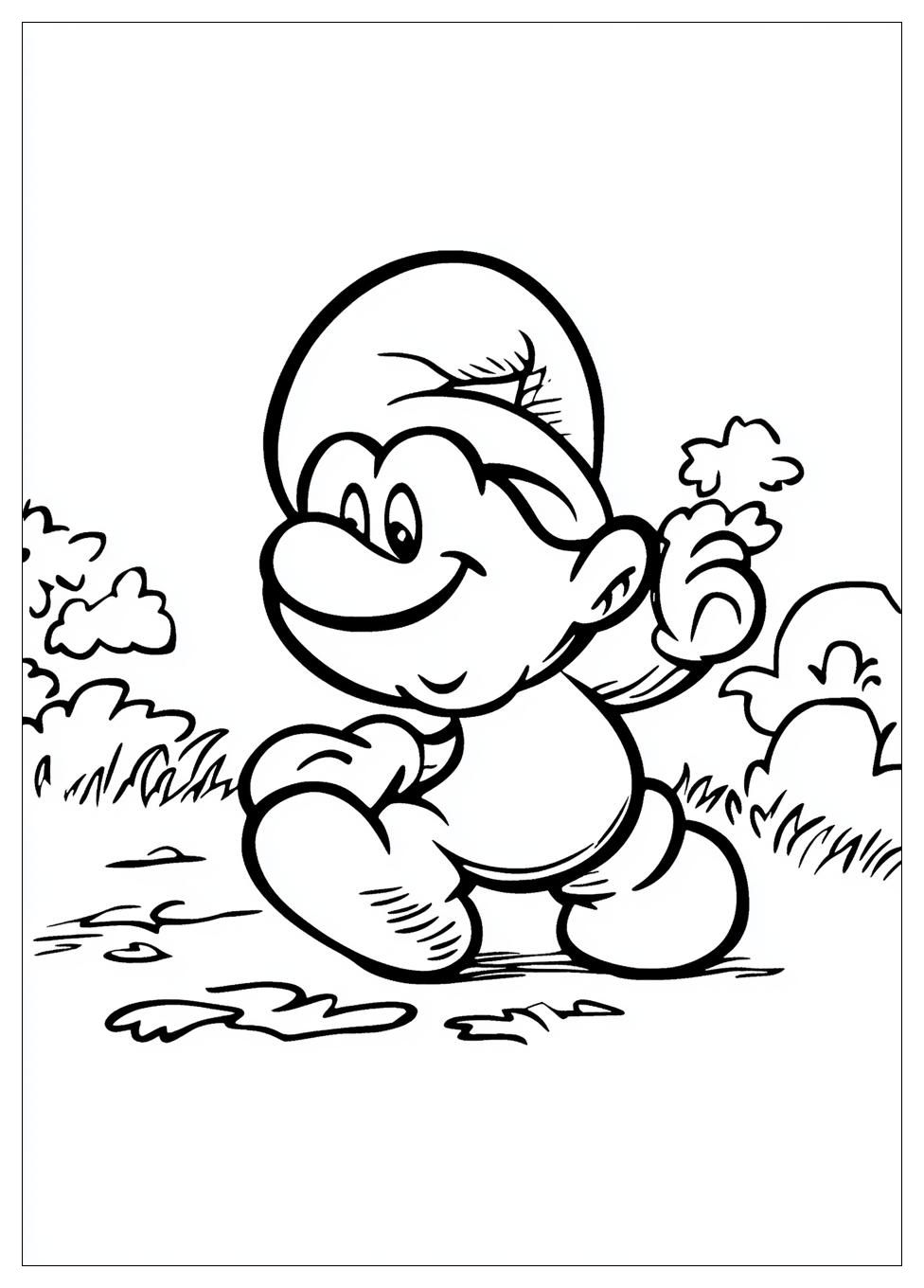 smurf_coloring_pages_4