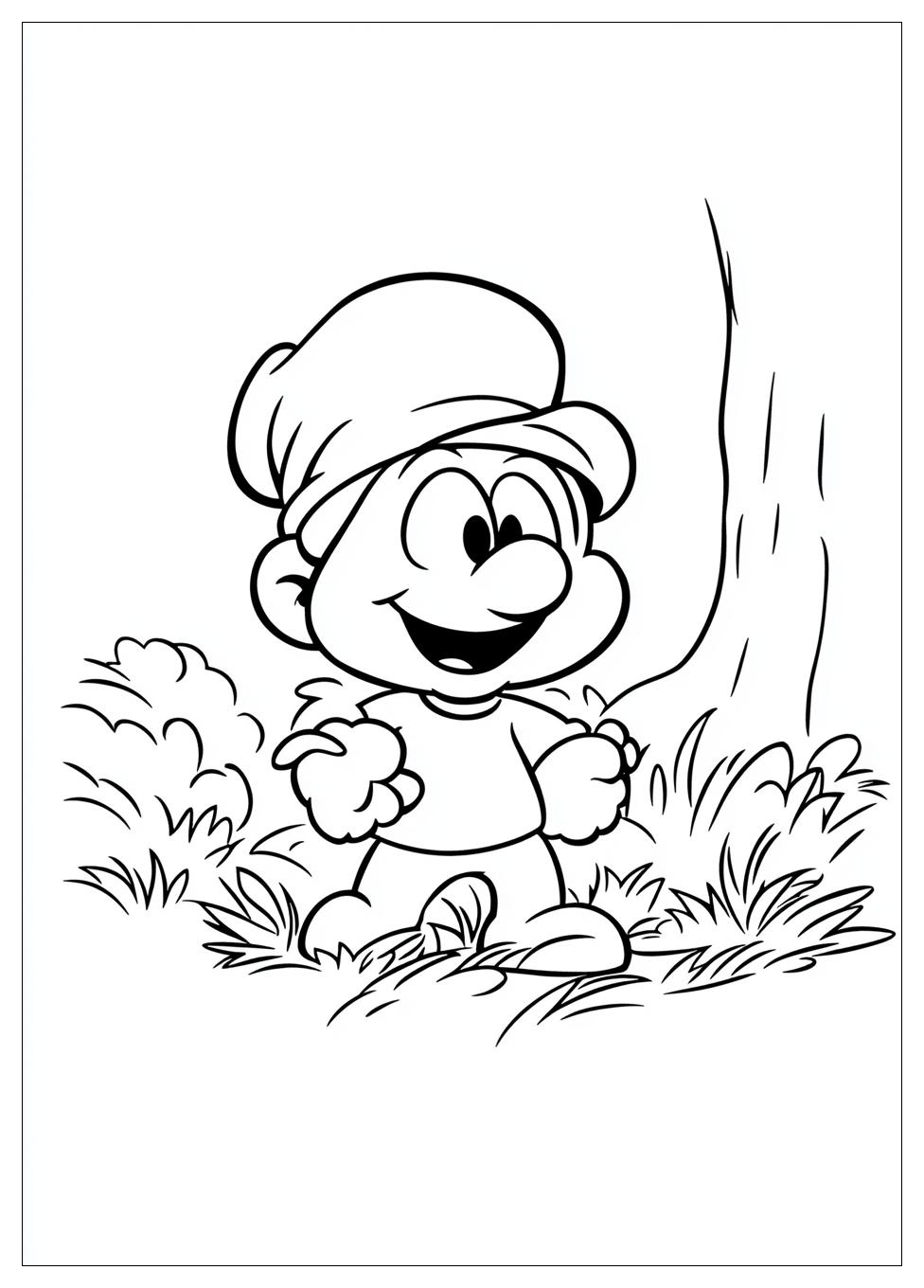 smurf_coloring_pages_6