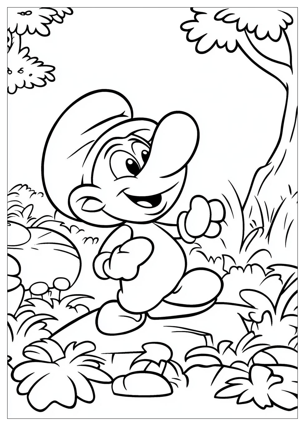 smurf_coloring_pages_7