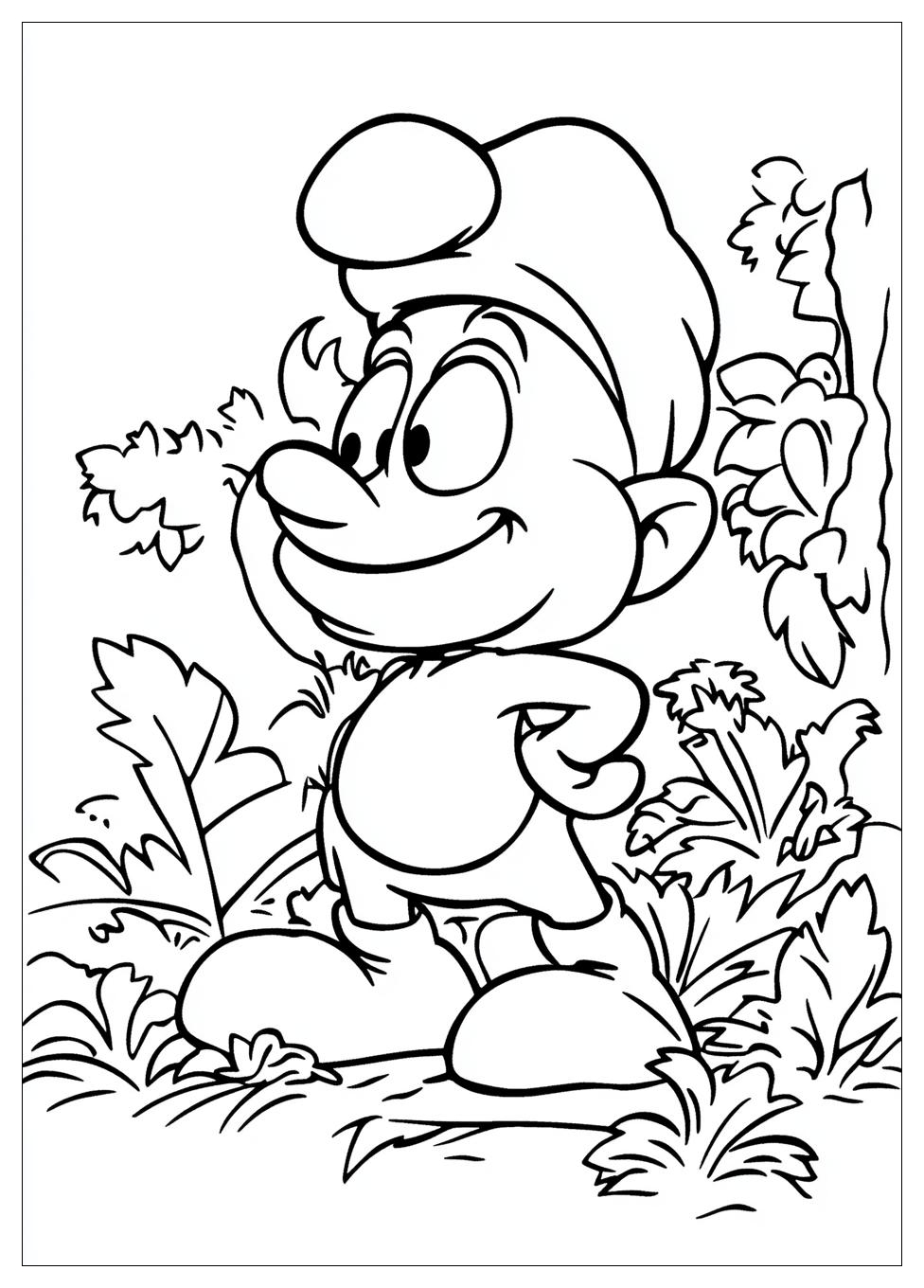 smurf_coloring_pages_8