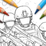 Soldier Coloring Pages : Coloring Fun with Military Themes