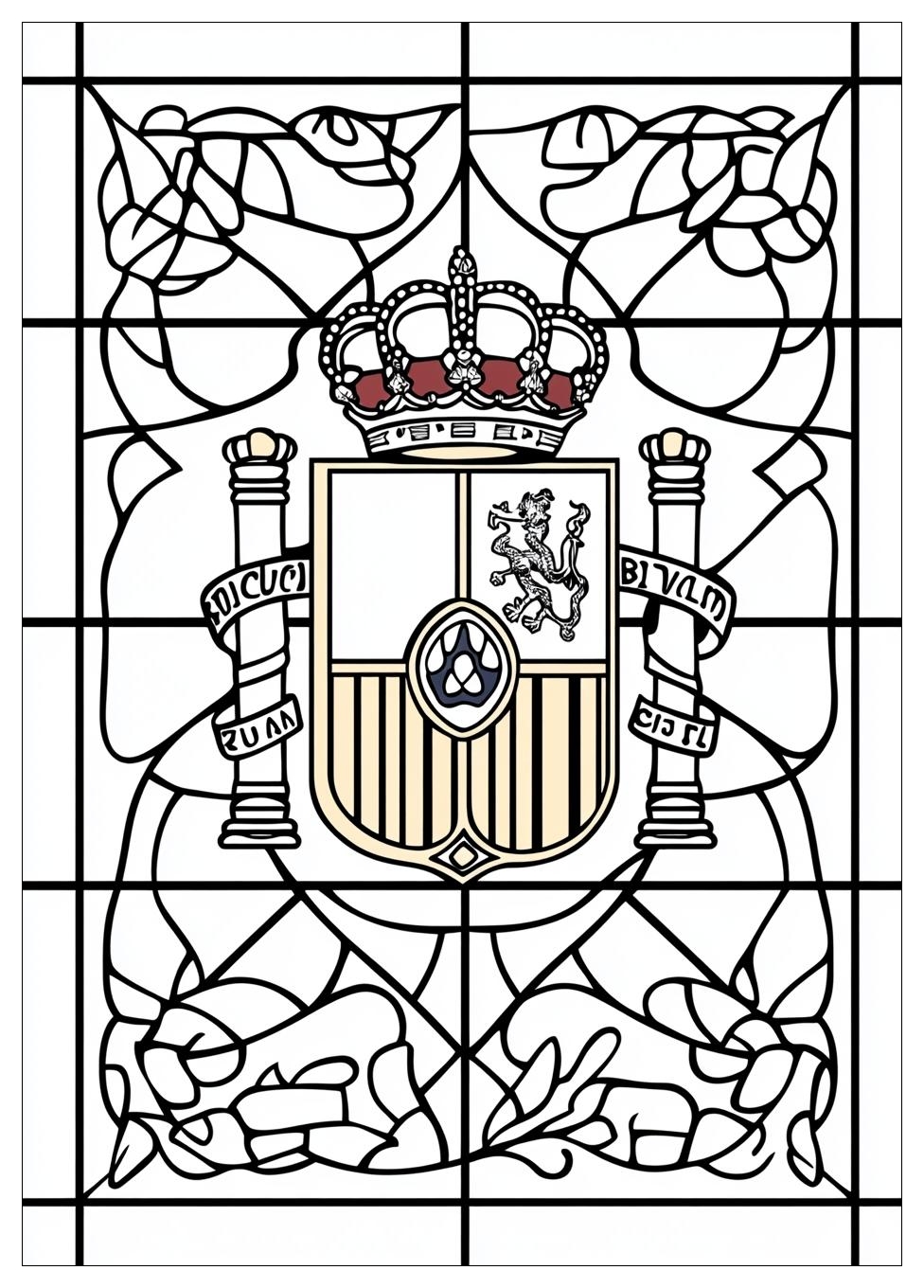 spain_flag_coloring_pages_3