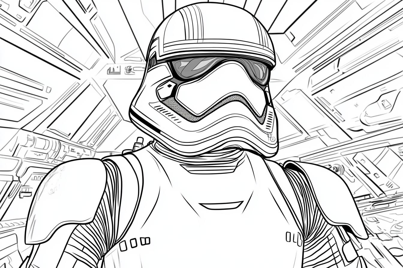 Free Printable PDF Star Wars Coloring Pages