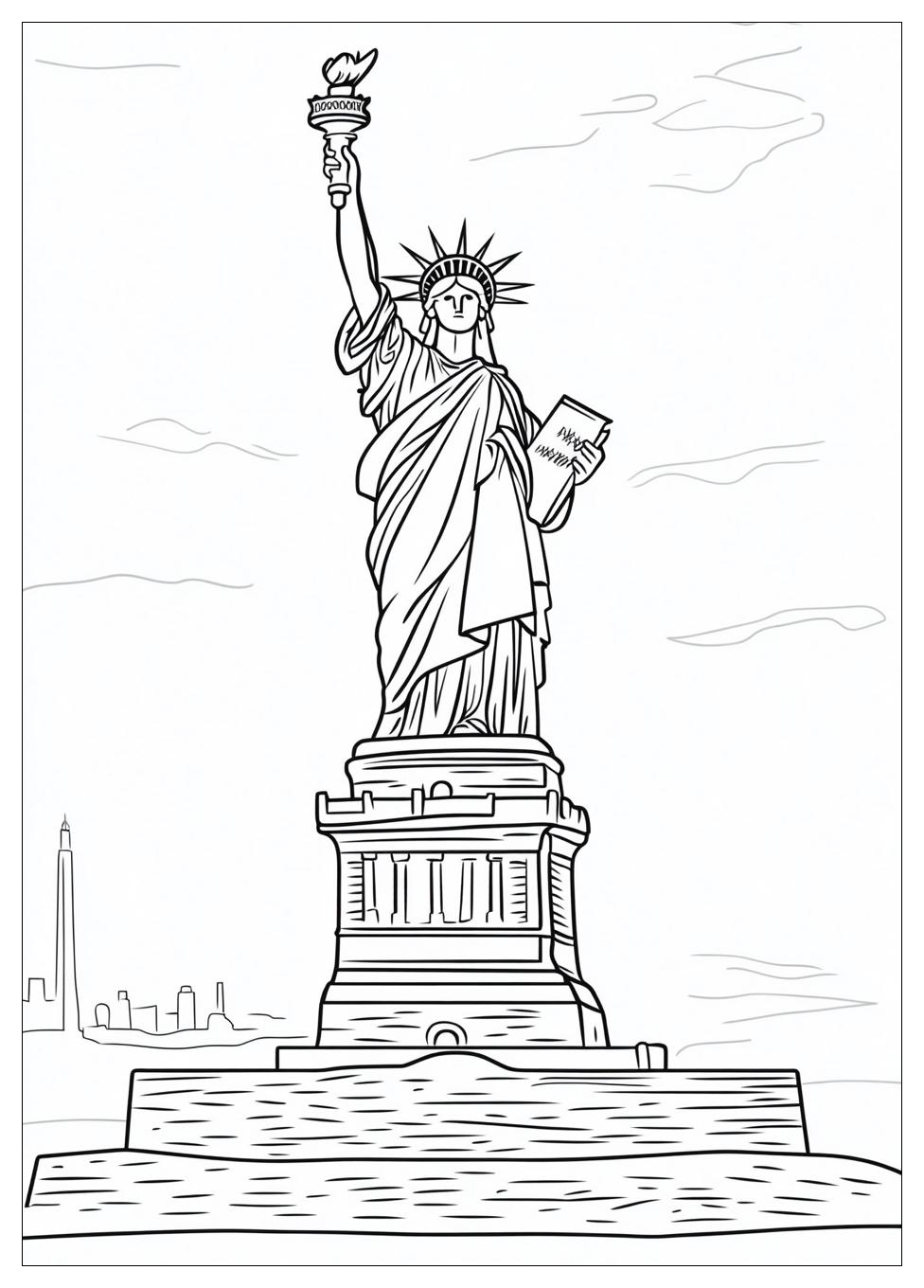 statue_of_liberty_coloring_pages_2