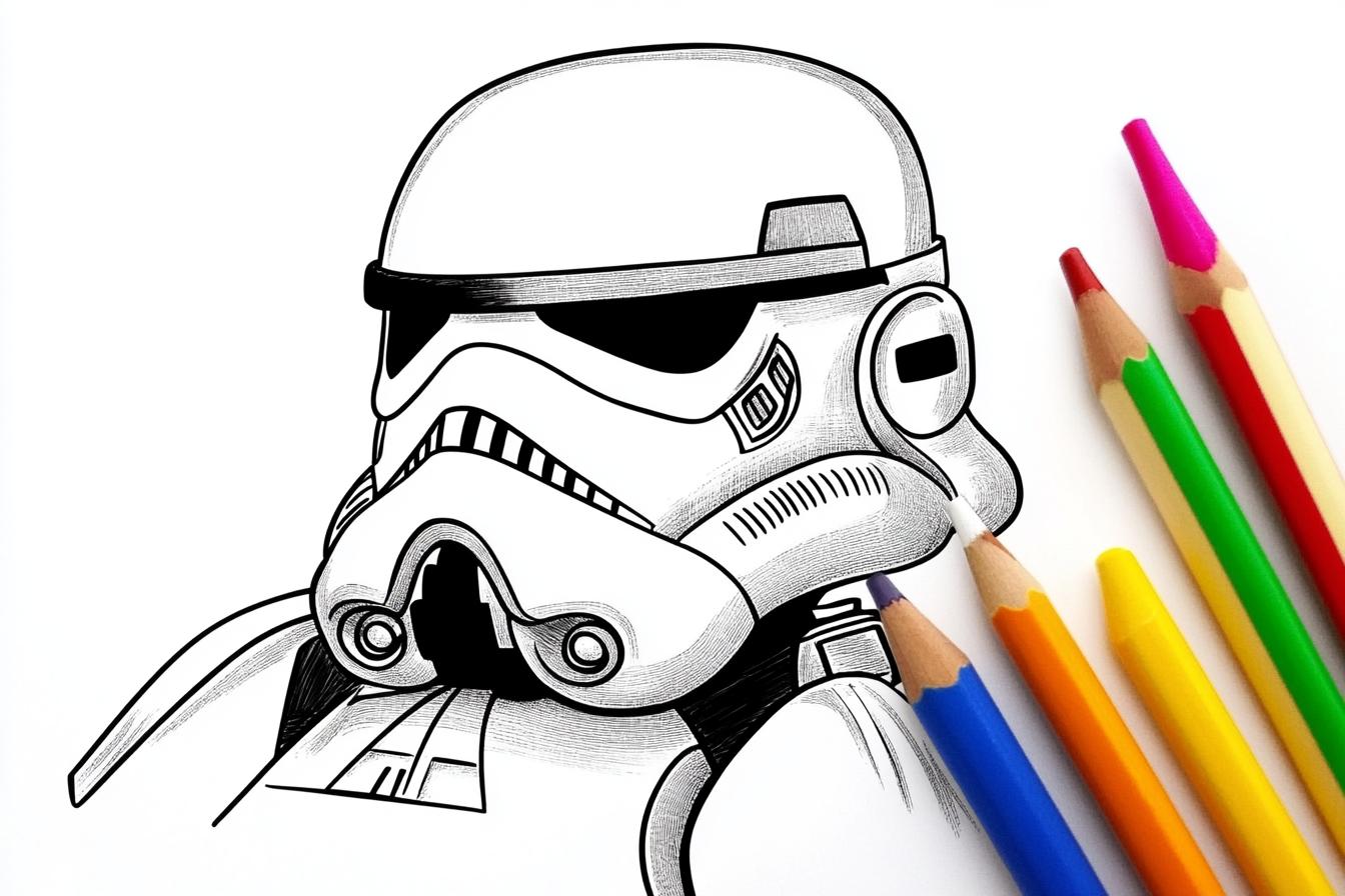 Free Printable PDF Stormtrooper Coloring Pages