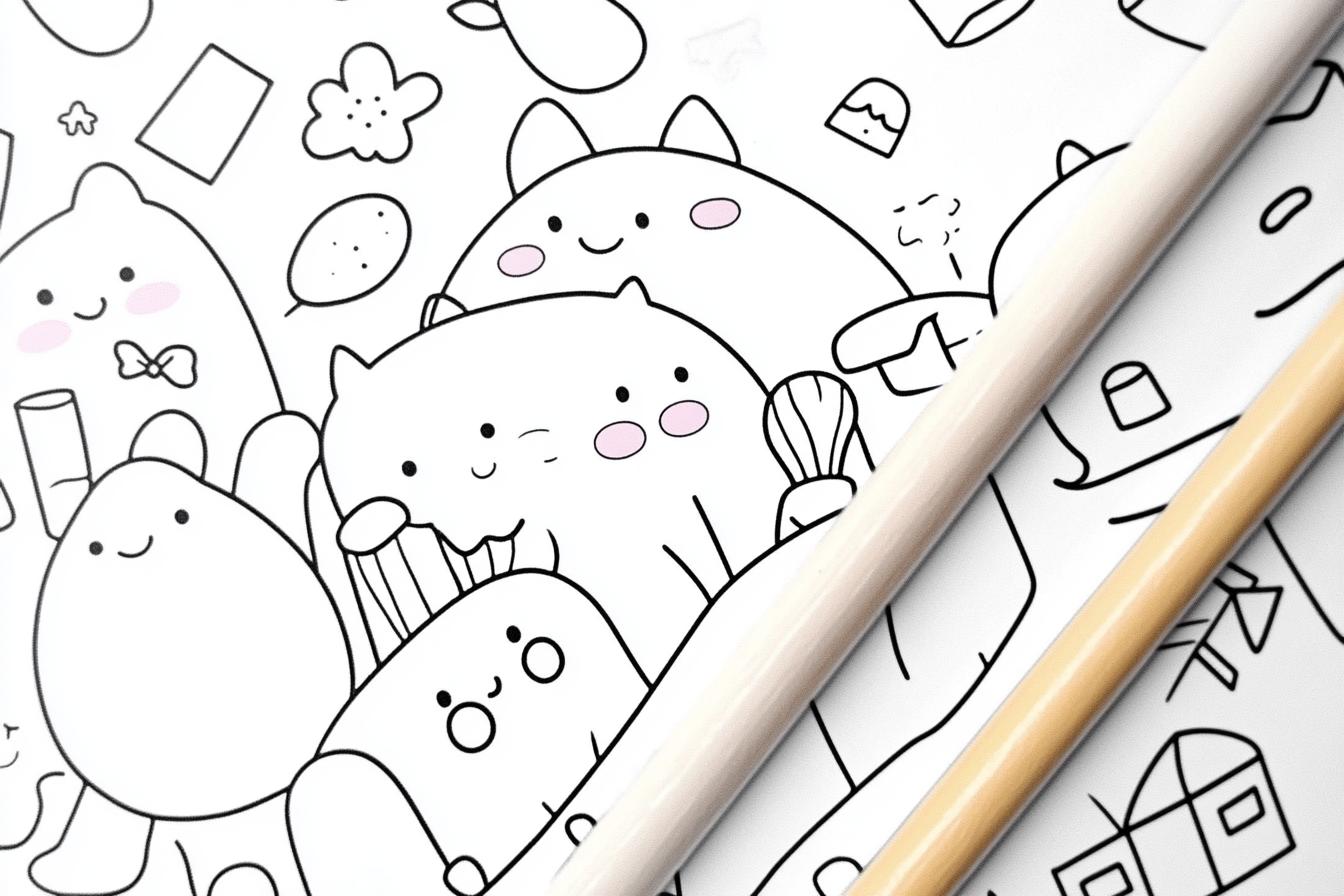 Free Printable PDF Sumikko Gurashi Coloring Pages