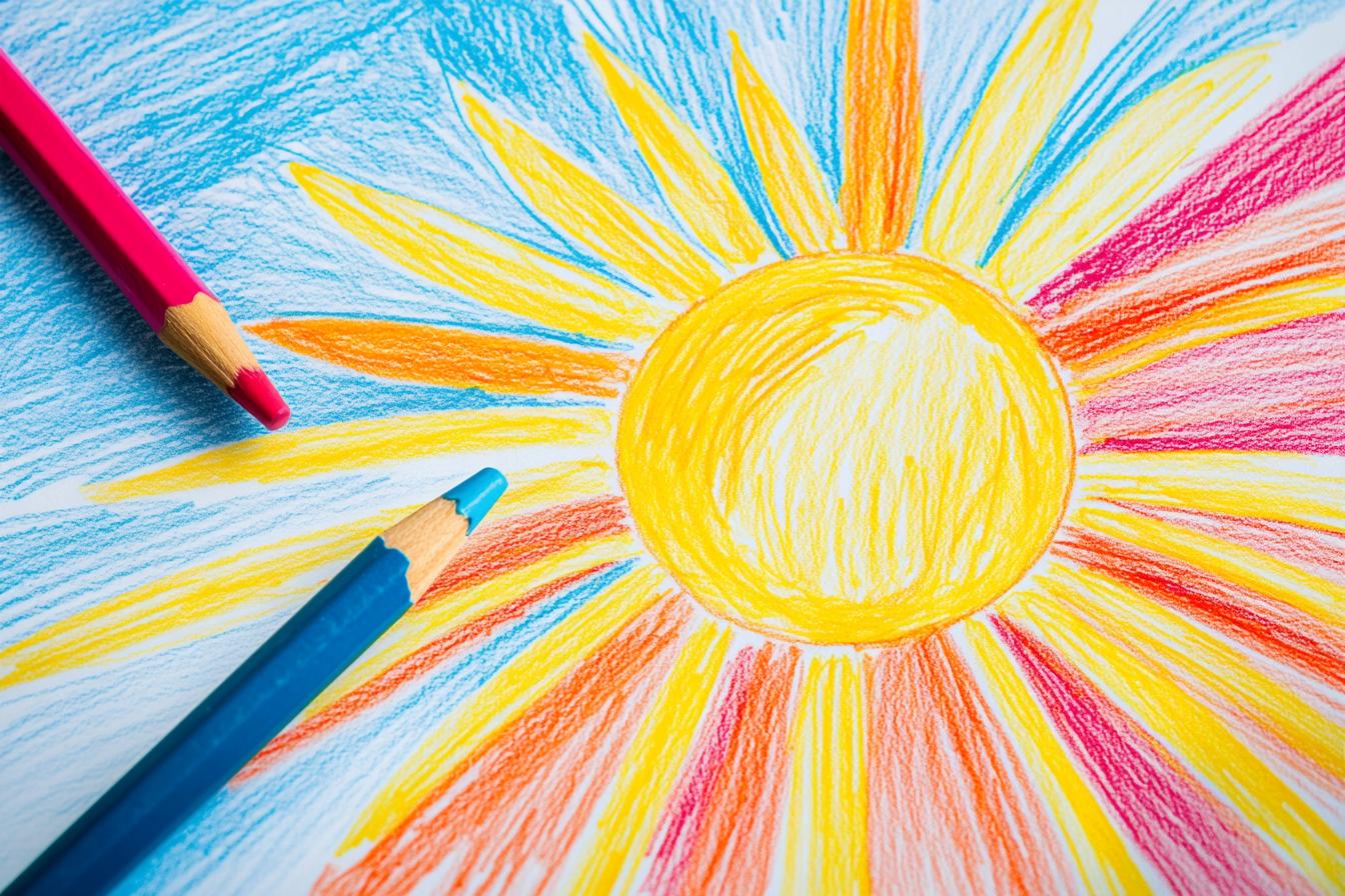 Free Printable PDF Sunshine Coloring Pages