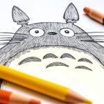 Totoro Coloring Pages : Free Printable Totoro Images for Kids and Adults